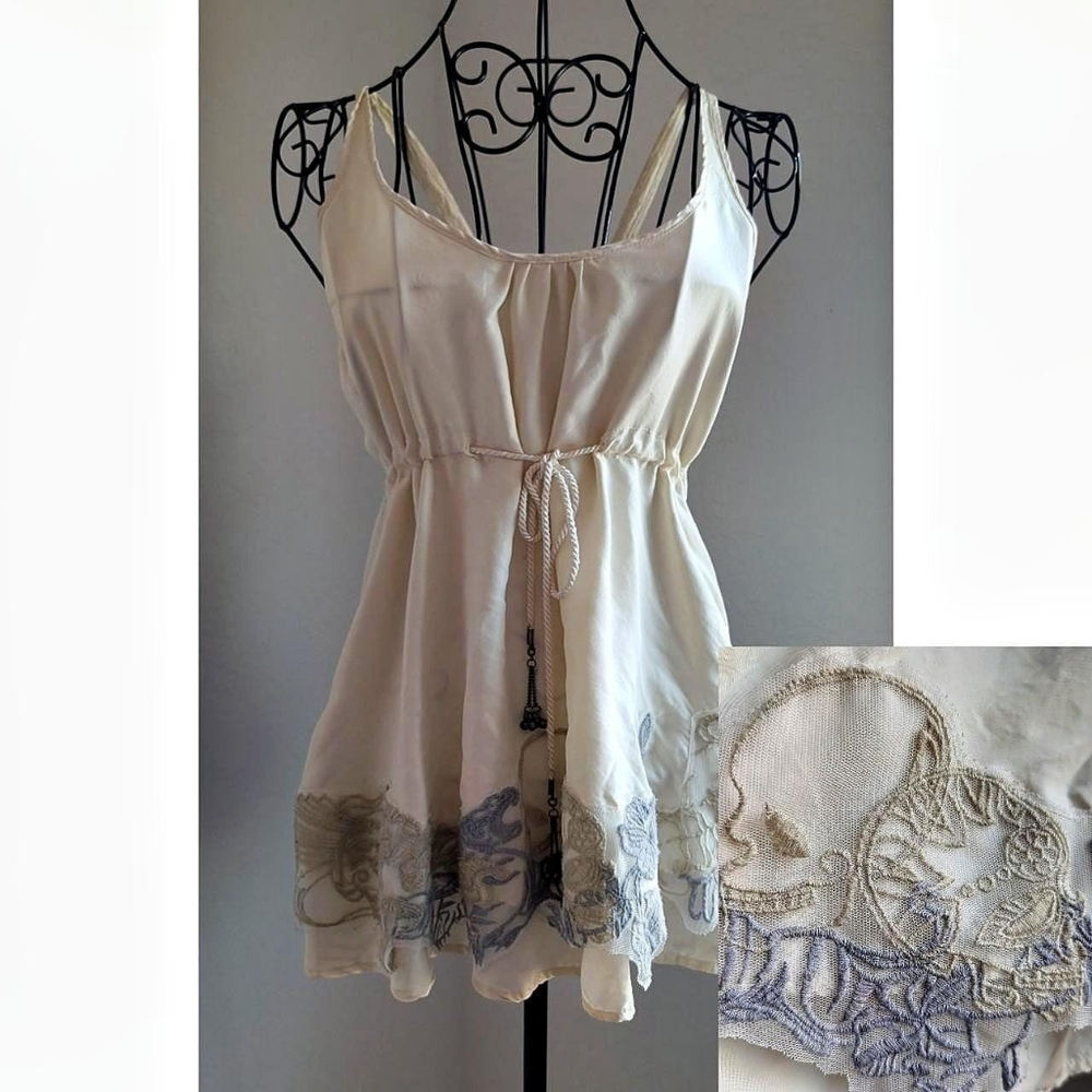 Diesel Y2k Skull And Floral Top